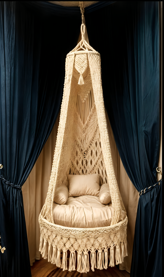 La Palace Handmade Macrame Swing