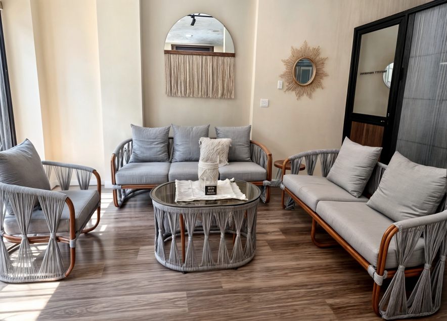 Sidra Greyish Rope Set