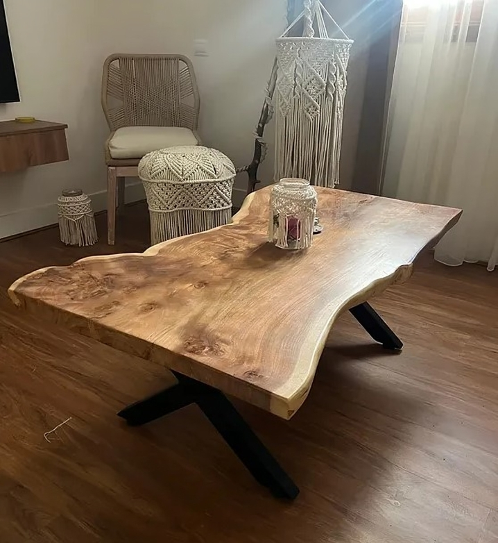 Tree wood coffee table