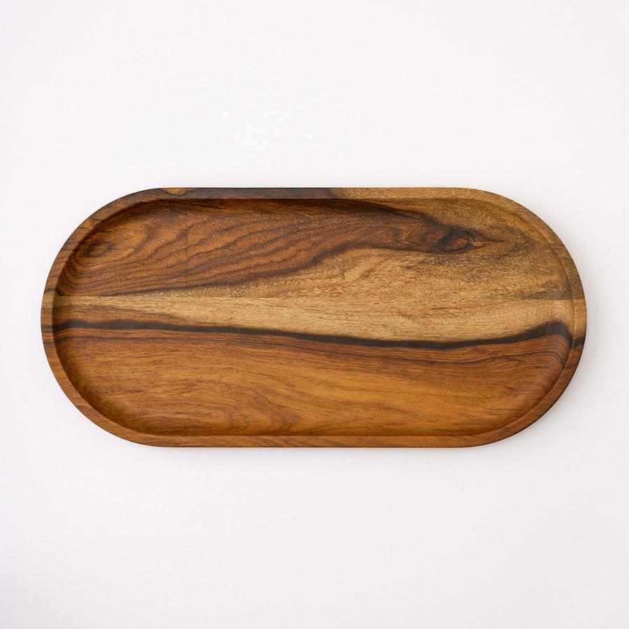 Oval tray set