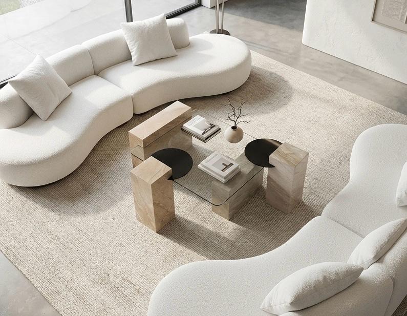 Caro Marble Coffee table