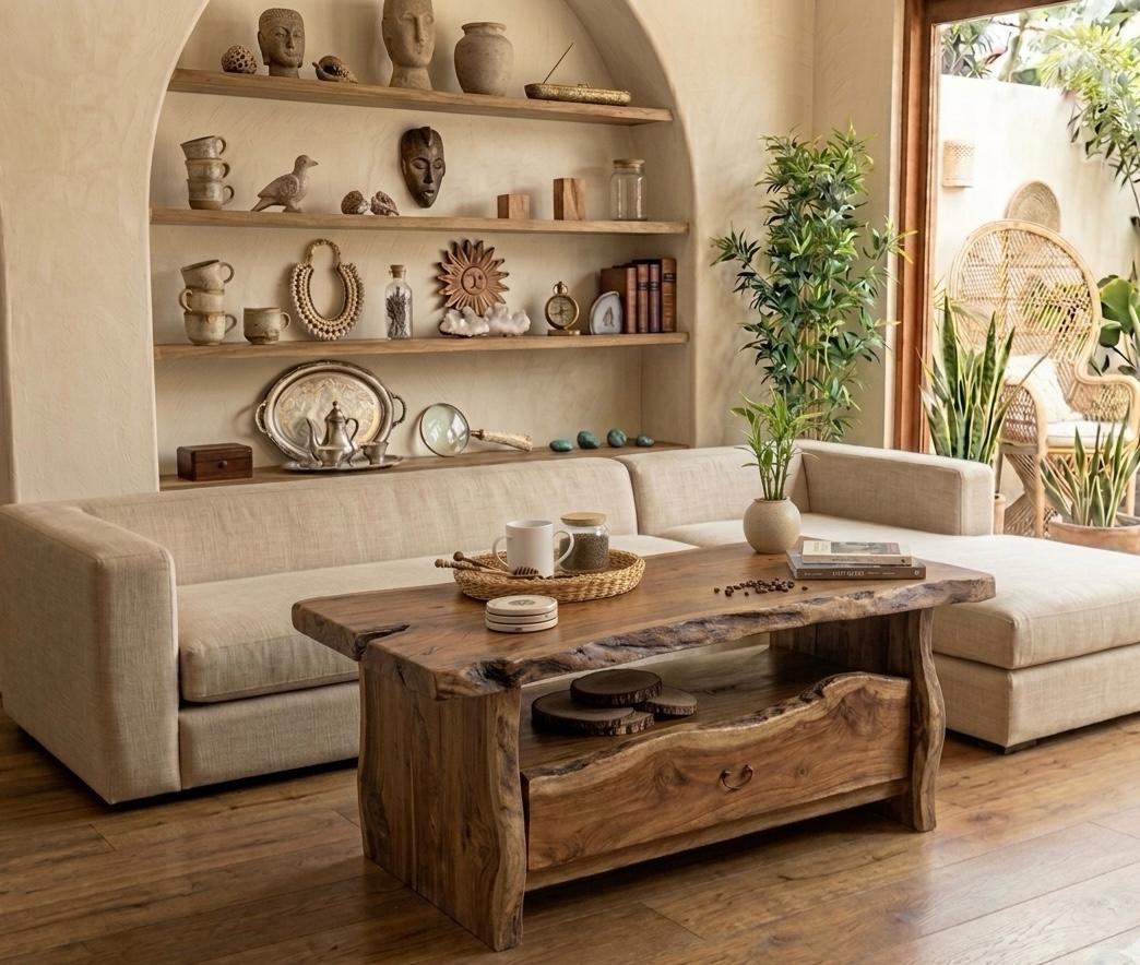 Timber Tree Wood Coffee table