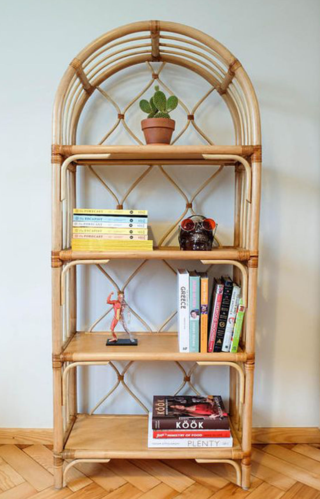 Bamboo Wicker Shelving