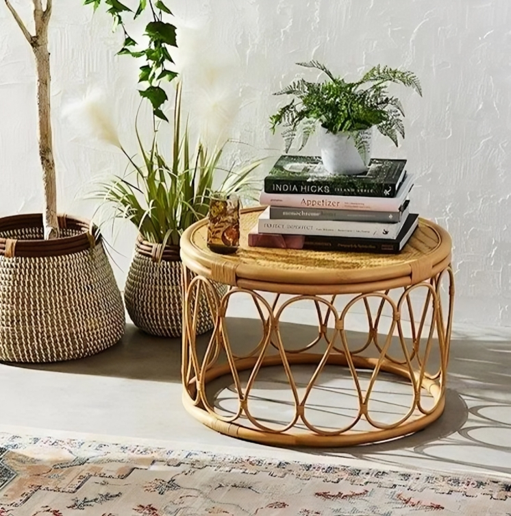 Bamboo Side Table