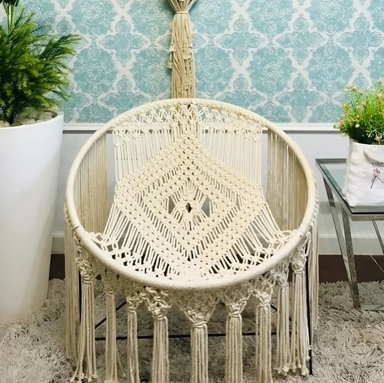 Handmade Macrame Chair