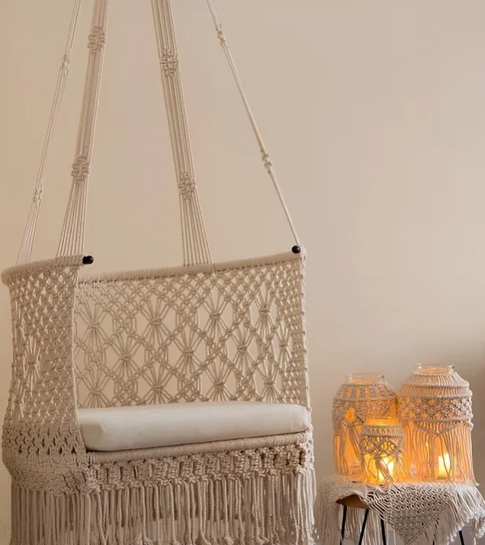 Handmade Macramé Swing 3