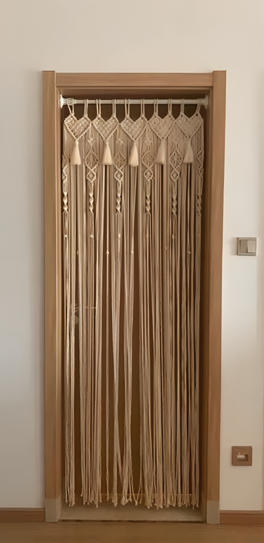 Handmade Macrame Curtain