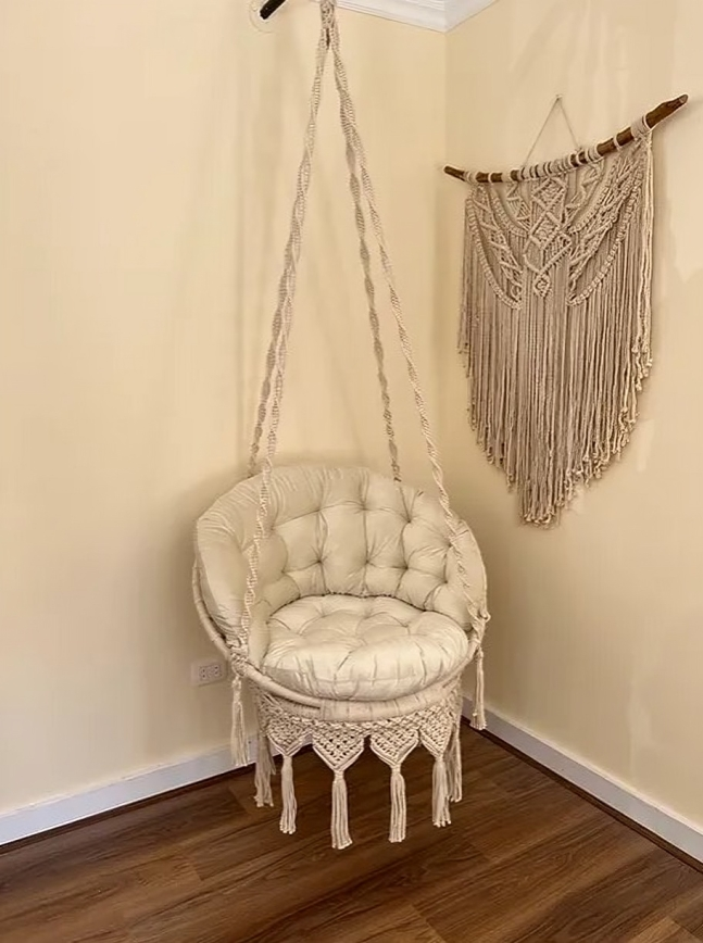 Handmade Macramé Swing 4