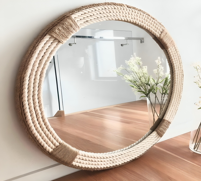Handmade Rope Mirror