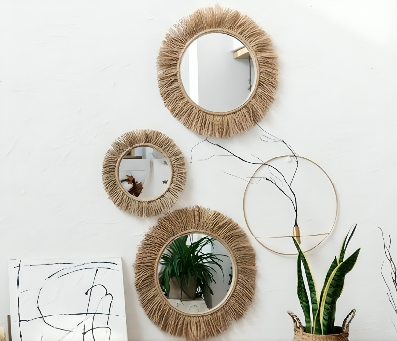Handmade Rope Mirrors 3