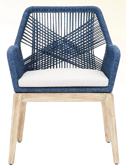 Rope Wood Single Chair