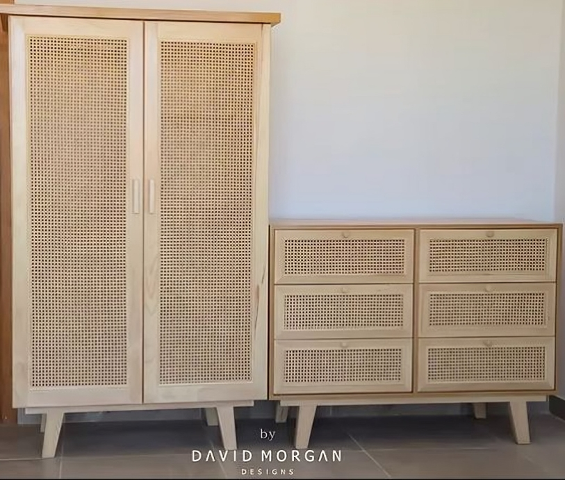 Thea Cane unit with drawers