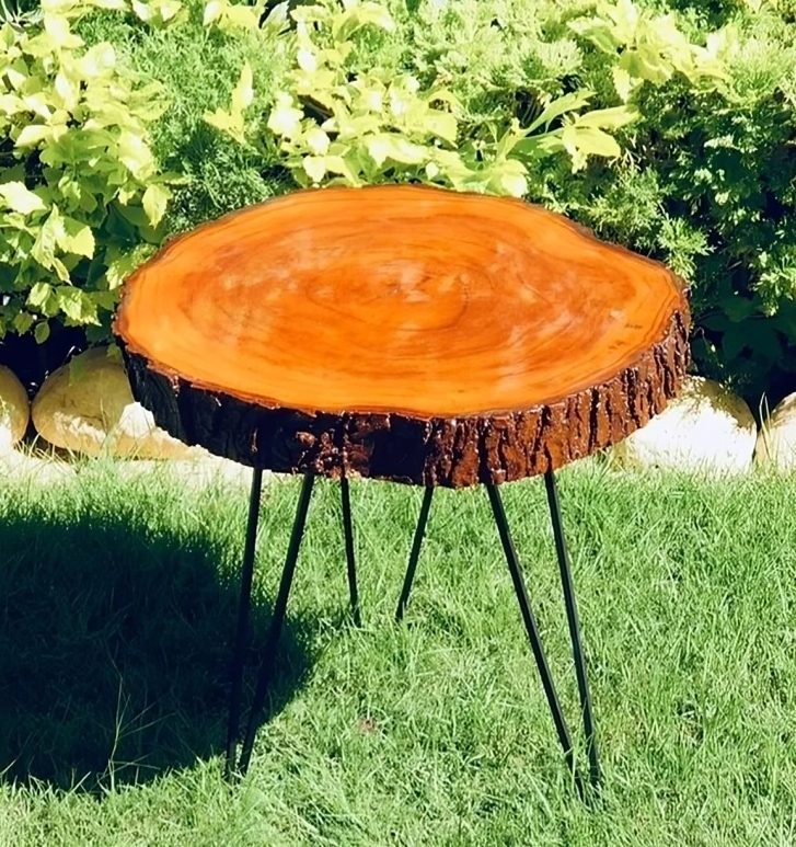 Tree Wood Side Table