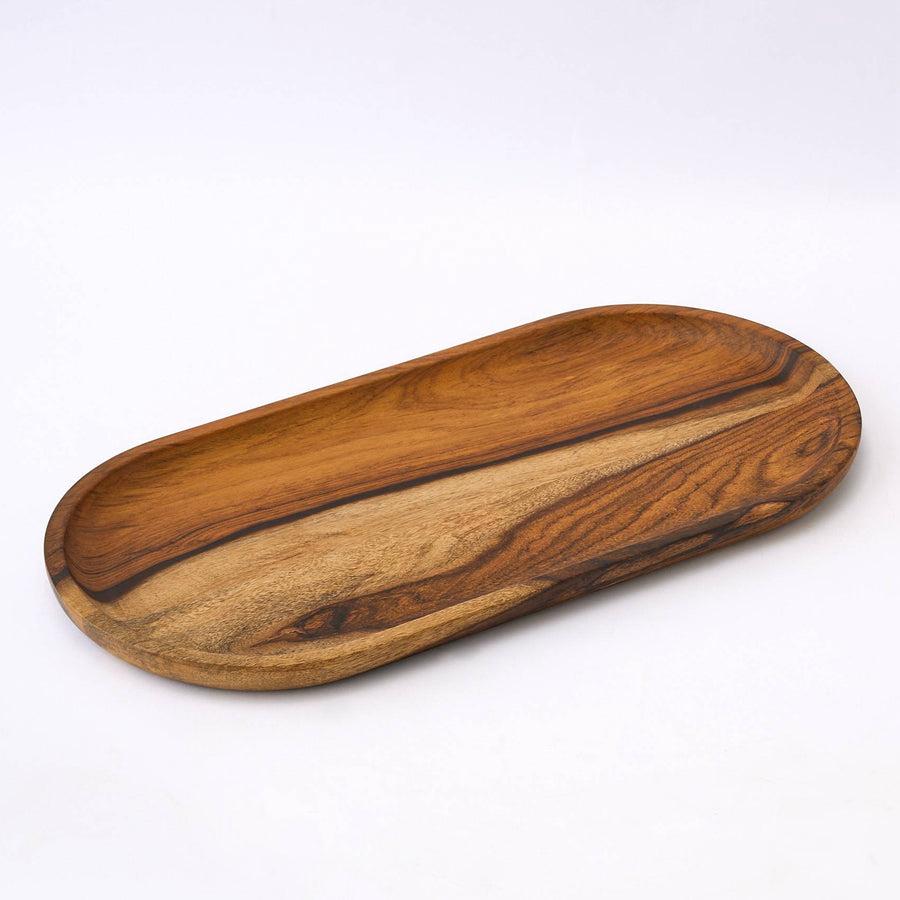 Oval tray set