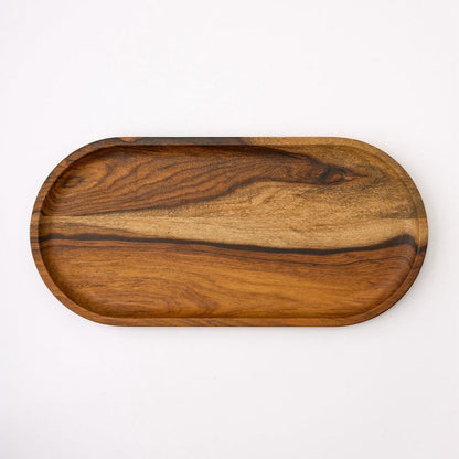 Oval tray set