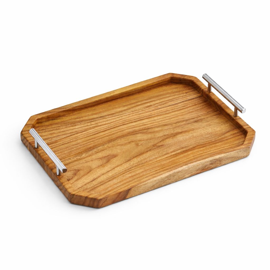 Floren Tray with handle ( Large )