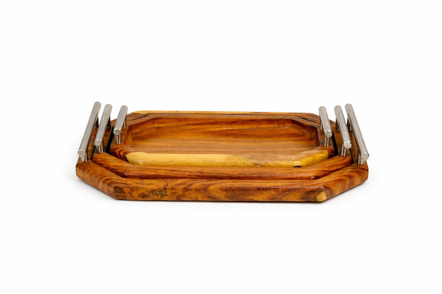Silva tray set with handle