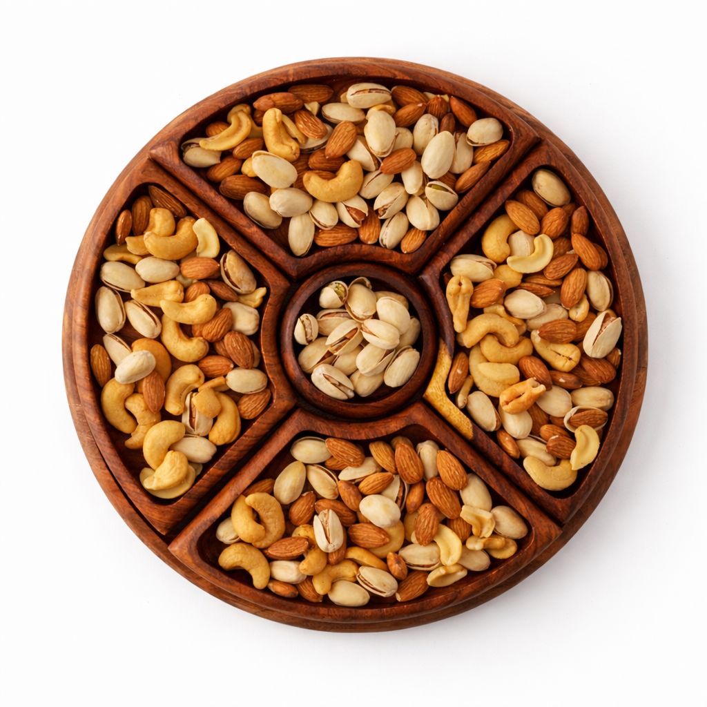 Nuts divider plater
