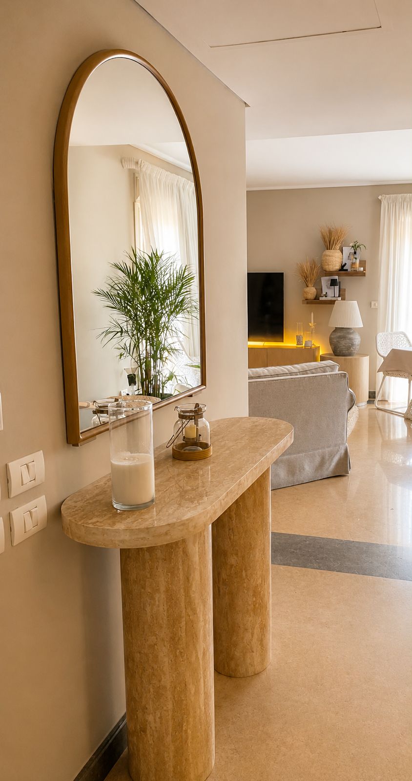 Tuscany Marble Console