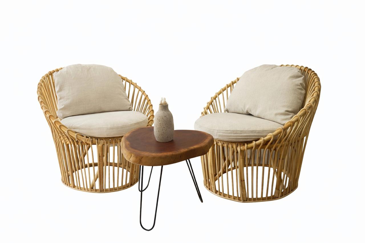 Lotus Bamboo Corner Set