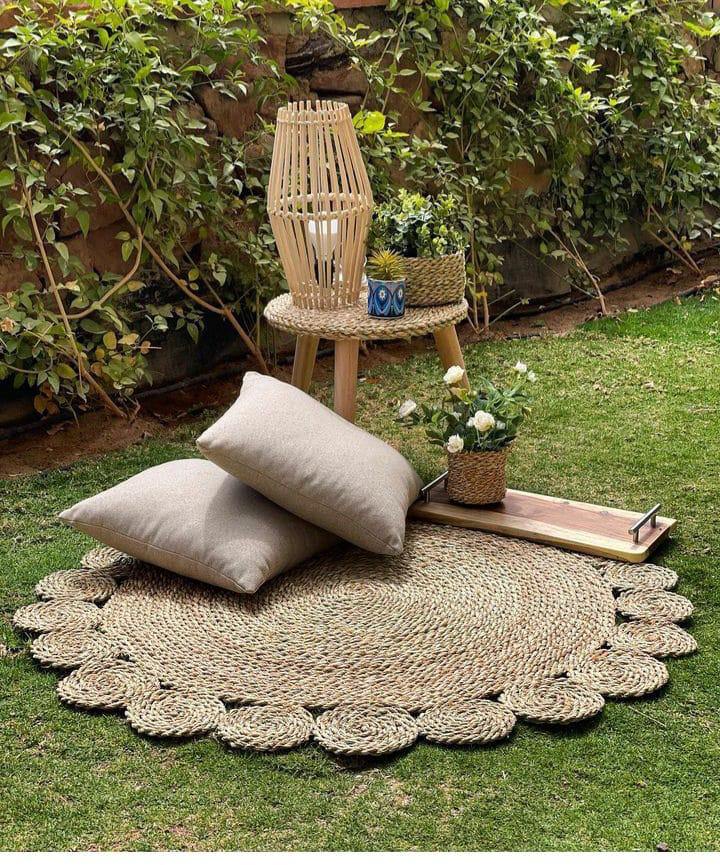 handmade jute big rug